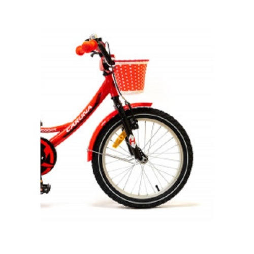 фото Велосипед детский 18" hogger caruna красно-черный