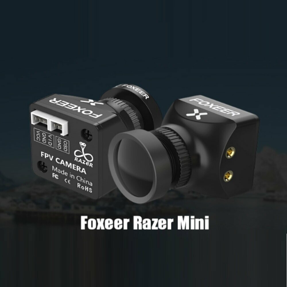 Камера Foxeer Razer Mini 1200 TVL FPV 4:3 объектив 2,1 мм для FPV гоночного дрона - фотография № 6