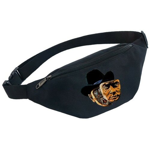 фото Сумка поясная noname, черный