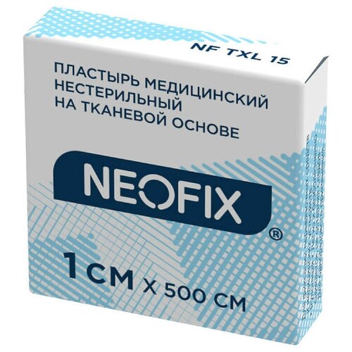 NEOFIX Пластырь фиксирующий на тканевой основе, 1х500 см