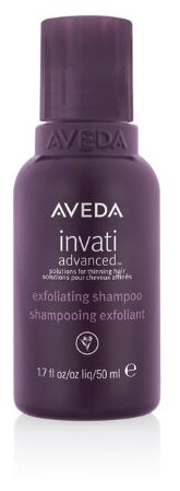 AVEDA шампунь Invati Advanced Exfoliating для истончающихся волос, 50 мл