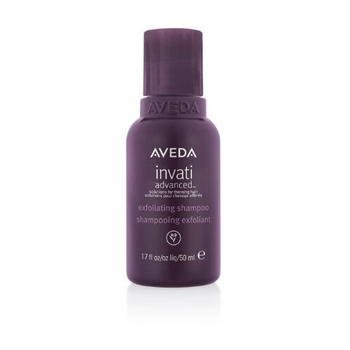 AVEDA шампунь Invati Advanced Exfoliating для истончающихся волос, 50 мл