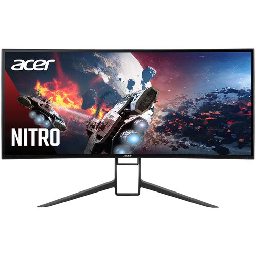 Монитор 34 Acer Gaming Nitro XR343CKPbmiipphuzx Black Сurved регулировка по высоте (IPS, 3440x1440, 180Hz, 1ms, 178°/17