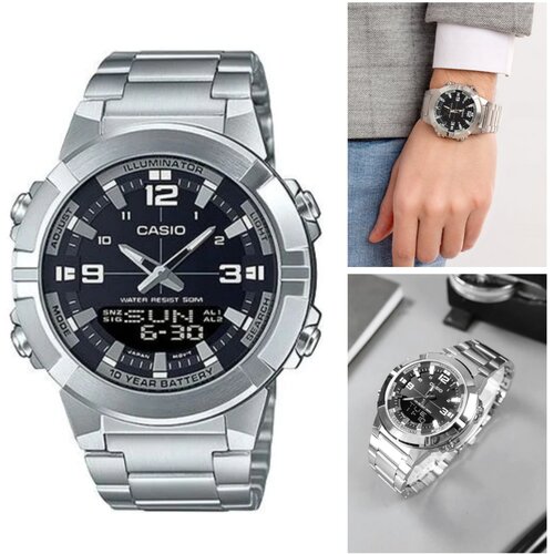фото Наручные часы casio amw-870d-1a