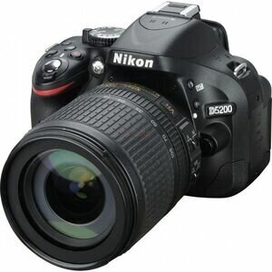 Фотоаппарат Nikon D5200 Kit 18-105mm f/3.5-5.6G AF-S ED DX VR Nikkor, черный