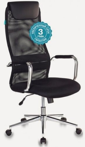 Изображение товара Кресло руководителя Бюрократ KB-9N/BLACK черный TW-01 TW-11 сетка