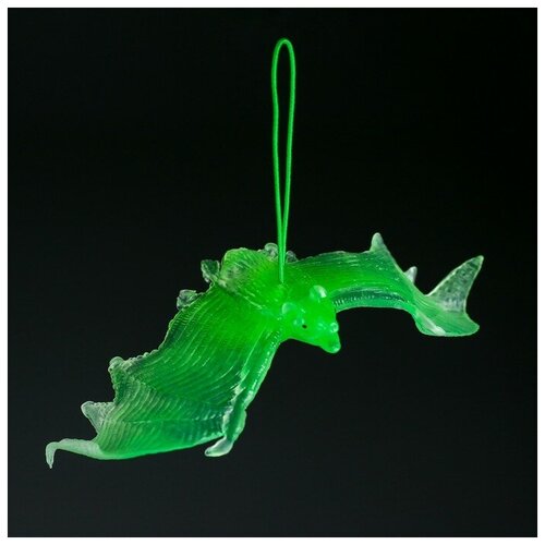 Светящаяся декоративная подвеска Летучая мышь, 11 × 4 см