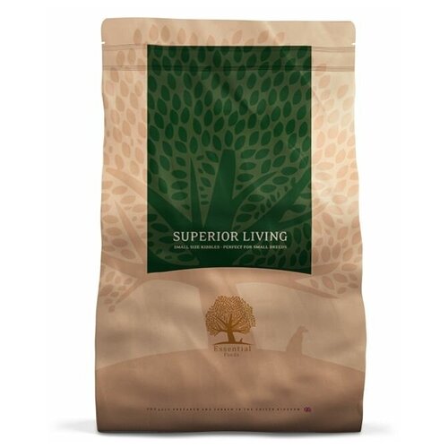Essential (Эссеншиал) Superior Living Small Breed 3 кг, сухой корм взрослых собак с птицей, мелкие гранулы