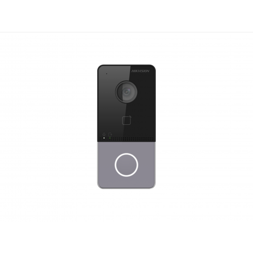 Вызывная (звонковая) панель на дверь Hikvision DS-KV6113-PE1(C) серый серый
