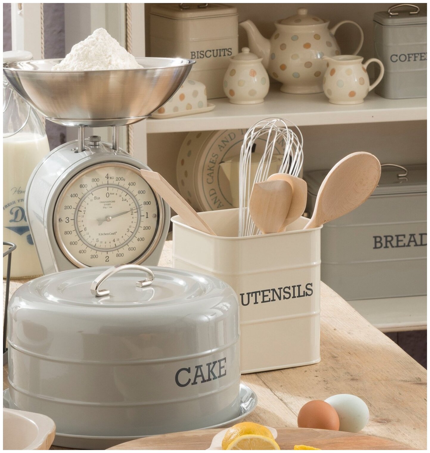 Органайзер для кухонных инструментов KitchenCraft Living Nostalgia Vintage, 15x16 см Hoff - фото №2