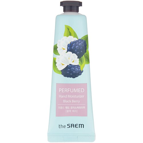 Крем для РУК парфюмированный увлажняющий THE SAEM PERFUMED HAND MOISTURIZER -BLACK BERRY- 30ML.