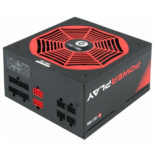 Блок питания Chieftronic GPU-750FC 750W черный/красный