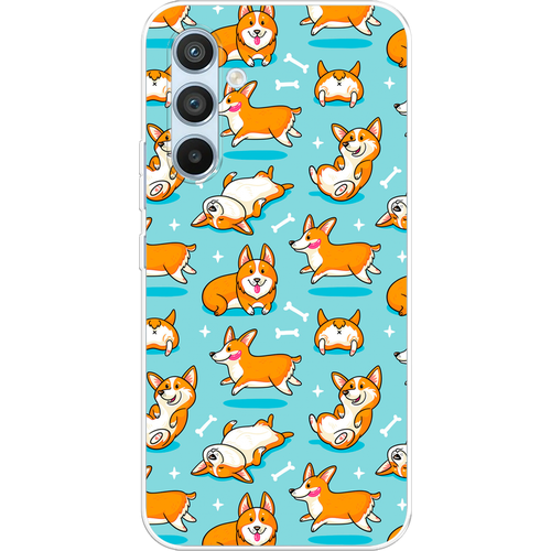 белый, коричневый, голубой