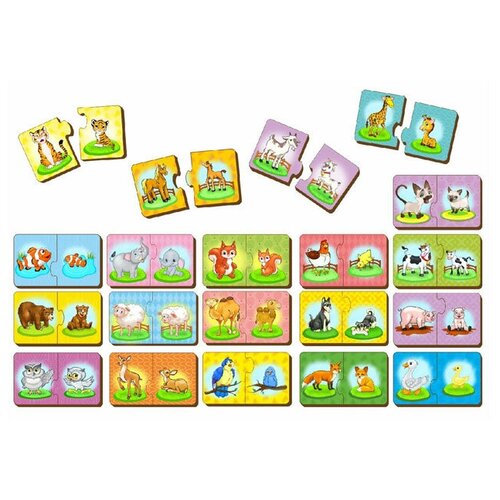 Пазл WoodLandToys Мама и малыш (111201), 40 дет.