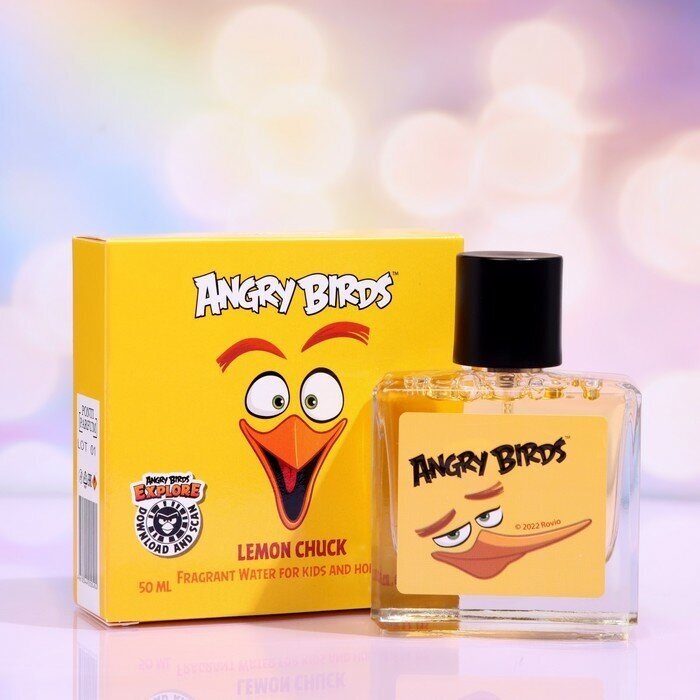 Душистая вода для детей Angry Birds Lemon Chuck, 50 мл