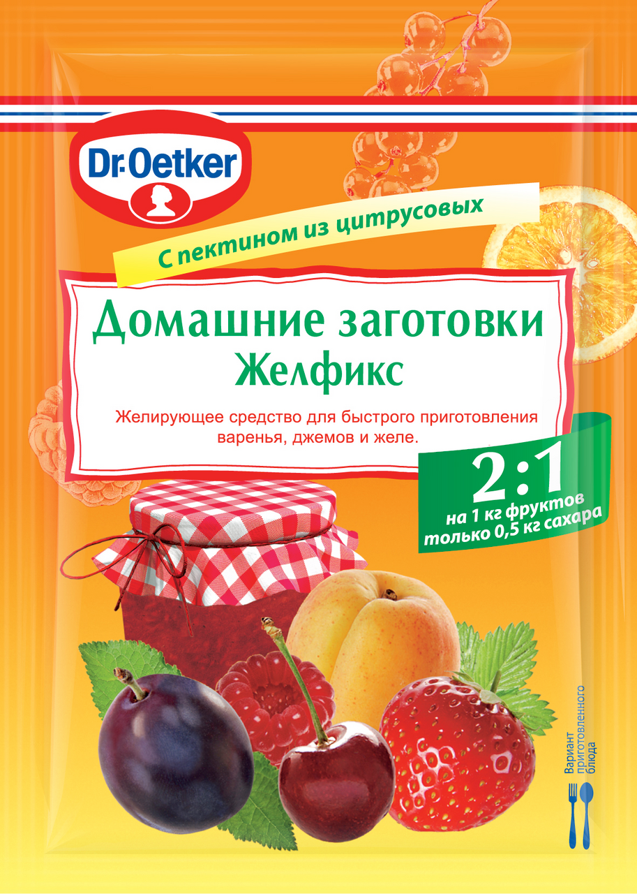 Желатин Dr.Bakers Желфикс порошковый 25 г