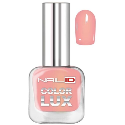 alvin d or Лак для ногтей nail id color lux 10мл 0146 светло вишневый с блестками