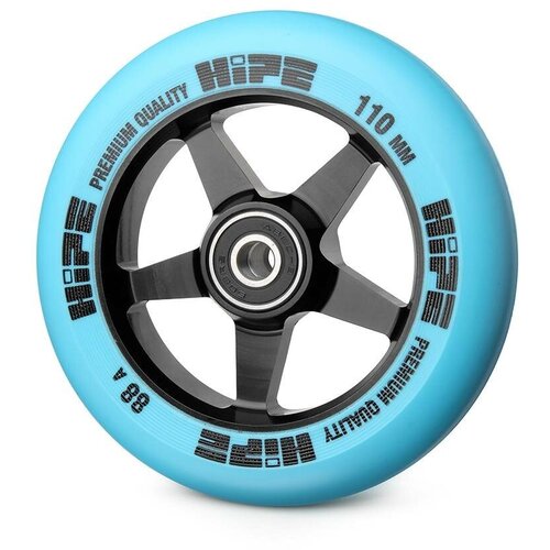 фото Колесо hipe h09 110мм черный/синий, black/blue