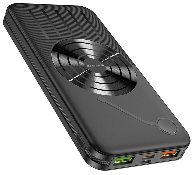 Портативный аккумулятор Borofone BJ7 Prospect 10000mAh, black