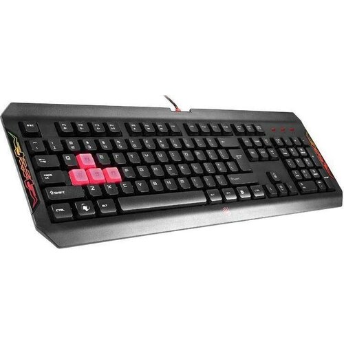 Клавиатура A4TECH Q100 Bloody игровая черный 223300₽