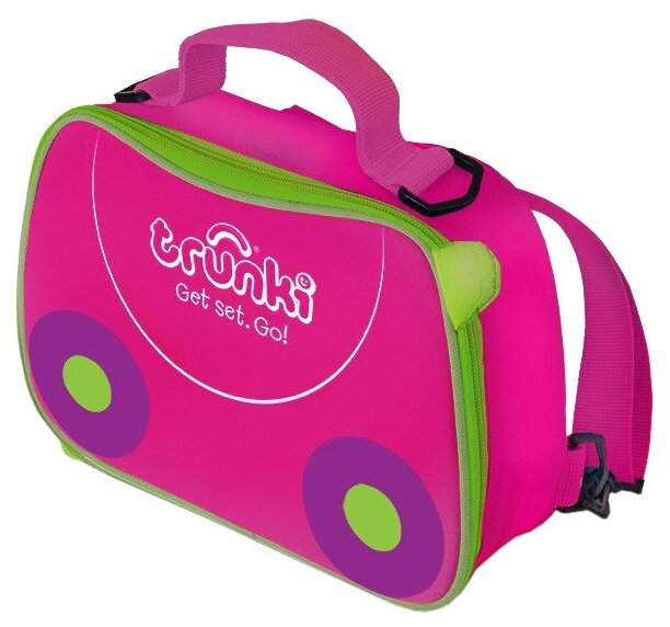 Сумка-холодильник Trunki, розовая