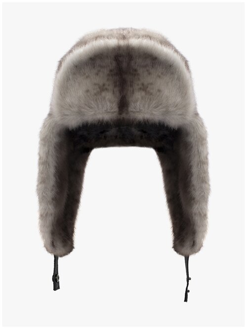 Шапка Outlaw Moscow Meta Ushanka 3.0 Woolfy, цвет серый, унисекс, размер S