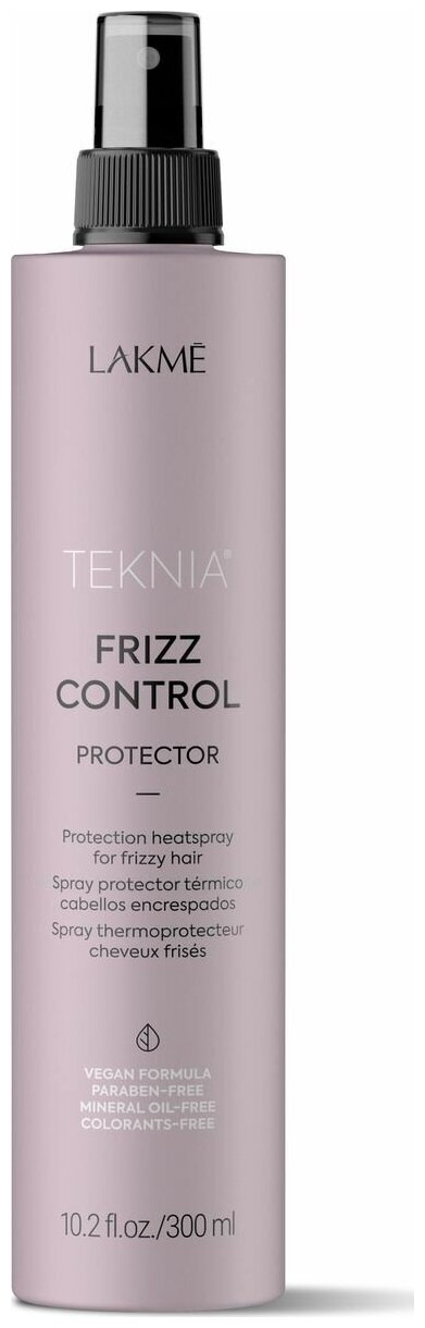 Lakme Teknia Frizz Control Protector Спрей для термозащиты волос, 300 г, 300 мл