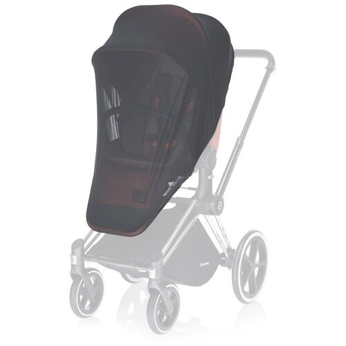 Cybex Москитная сетка для прогулочного блока Priam Lux, черный cybex москитная сетка для спального блока priam iii черный