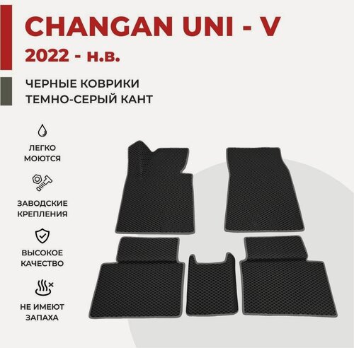 Изображение товара Автомобильные коврики EVA в салон Changan UNI-V (2022- 2023)