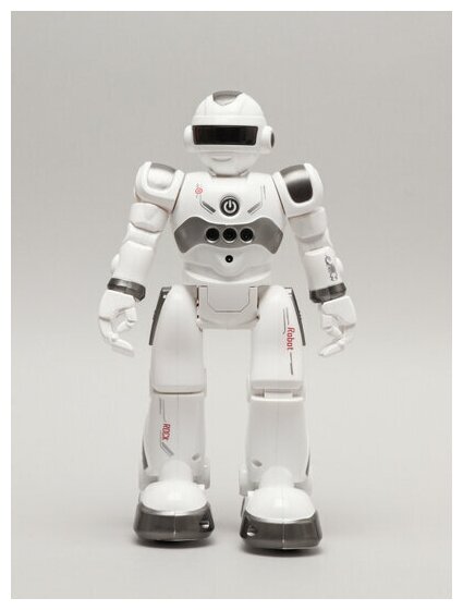 Робот-игрушка радиоуправляемый IQ BOT GRAVITONE, русское озвучивание, цвет серый - фотография № 8