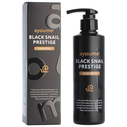 Шампунь для волос С муцином улитки AYOUME AYOUME BLACK SNAIL PRESTIGE SHAMPOO 100ML