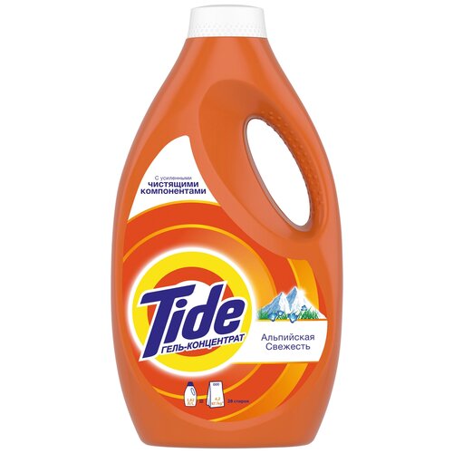 Гель для стирки цветных и белых тканей Tide 