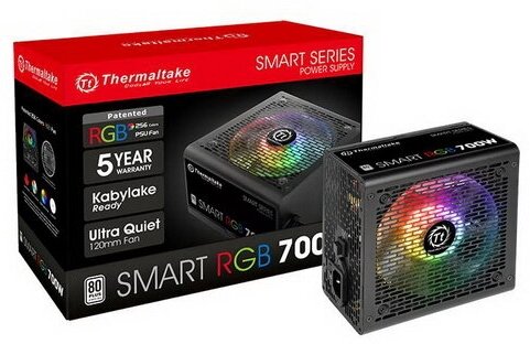 Блоки питания Thermaltake Smart RGB 700W