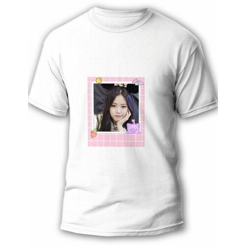 фото Футболка будь на стиле, футер, размер 2xs, белый