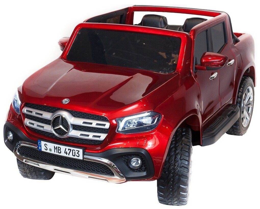 Электромобиль Toyland Mercedes-Benz X-Class 4WD (Красный глянец / Без монитора)