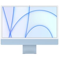 23.5" Моноблок Apple iMac 24" 2021 г. MGPK3, 4480x2520, Apple M1 2.064 ГГц, RAM 8 ГБ, SSD 256 ГБ, Apple M1 8-Core, MacOS, синий