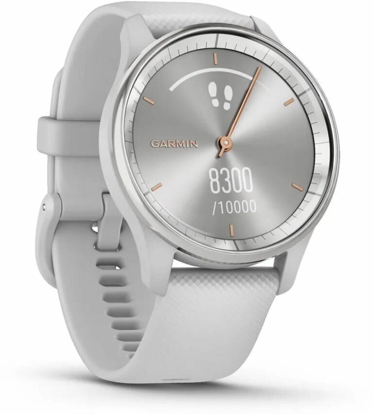 Часы Garmin Vivomove Trend, Mist Gray, Silicone, WW 010-02665-03