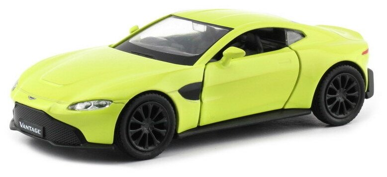 Машина металлическая Rmz City 1:32 Aston Martin Vantage 2018 (цвет желтый) - Uni Fortune [554044-YL]