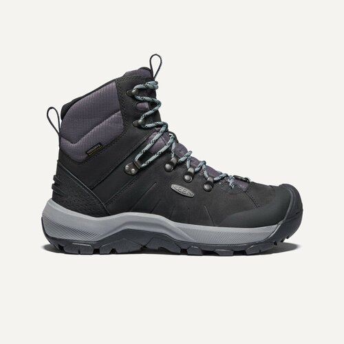 фото Keen ботинки зимние revel iv mid polar w ru 38 us 7.5, black/harbor gray