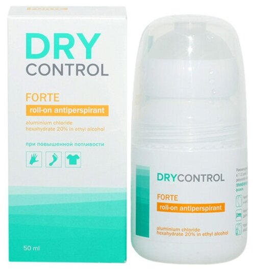 DryControl Дезодорант Forte, ролик, 50 мл