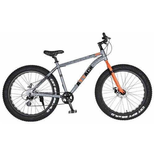 Велосипед Fat-bike Tech Team Attack 26 Fatрама 19 26 4680000₽