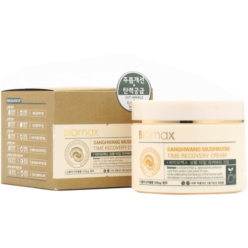Biomax Антивозрастной крем с экстрактом гриба санхван 100мл