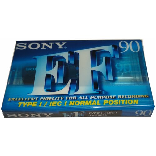 Аудио кассета SONY EF 90 кассета sony с 90efb