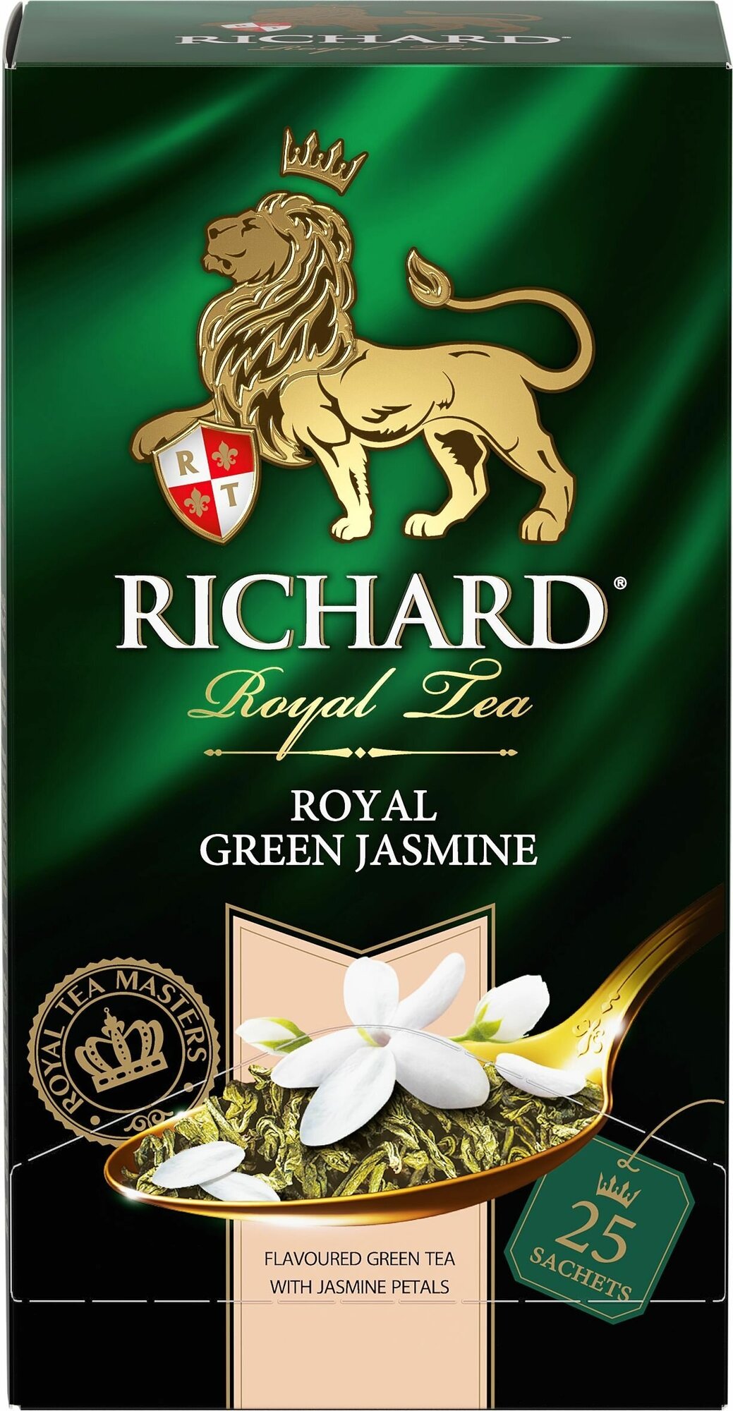 Richard Чай Royal Green Jasmine, 25 пакетиков, 2 штуки - фотография № 3