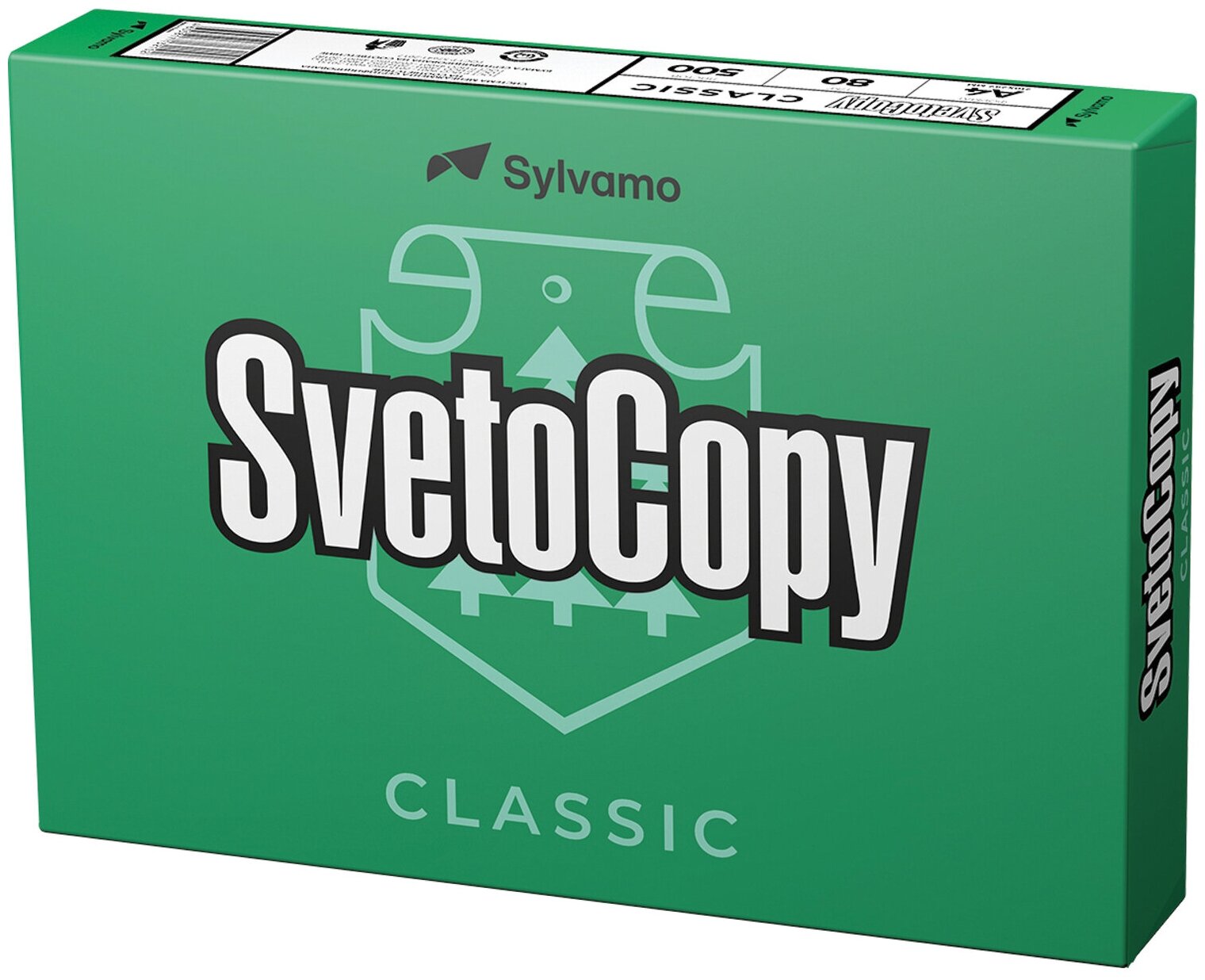 Бумага SvetoCopy Бумага SvetoCopy A4 Classic 80г/м2, 500 л белая, белая