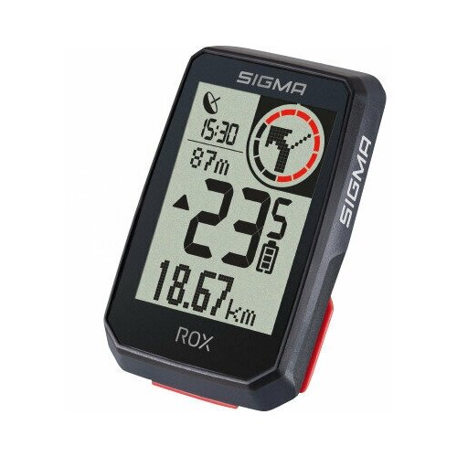 Велокомпьютер Sigma ROX 2.0 Top-Mount Set GPS+GLONASS, 14 функций, черный