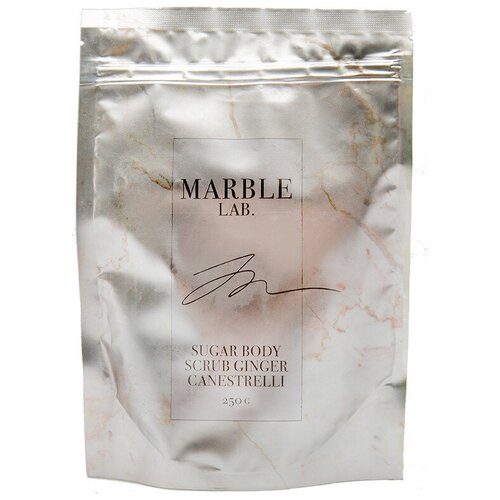 Marble Lab Скраб для тела Имбирное печенье, 200 мл