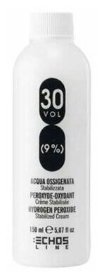 Оксид для волос 9% (30 VOLUME) 150 мл Окислительная эмульсия OXY ECHOS LINE для красителей ECHOS COLOR и CHARCOAL, осветляющих средств
