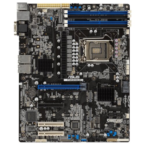 ASUS Motherboard P12R-E/10G-2T,1xLGA1200,4x3200/2933/2666UDIMM(upto128GB),8xSATA3 6Gb/s p,2xM.2,4xPCIe Gen4 slot(1x16/3x8),ASMB10,3Y Wr