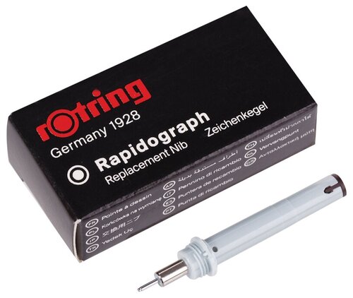 Rotring Перо рапидографа 0.60 мм (S0219670), белый